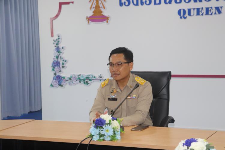 ลงพื้นที่ตรวจเยี่ยมโรงเรียน ในช่วงการเปิดภาคเรียนที่ 1 ปีการศึกษา 2567 ณ โรงเรียนบรมราชินีนาถราชวิทยาลัย