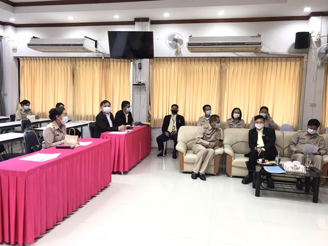 ต้อนรับผู้ตรวจการแผ่นดิน (นายสมศักดิ์  สุวรรณสุจริต)