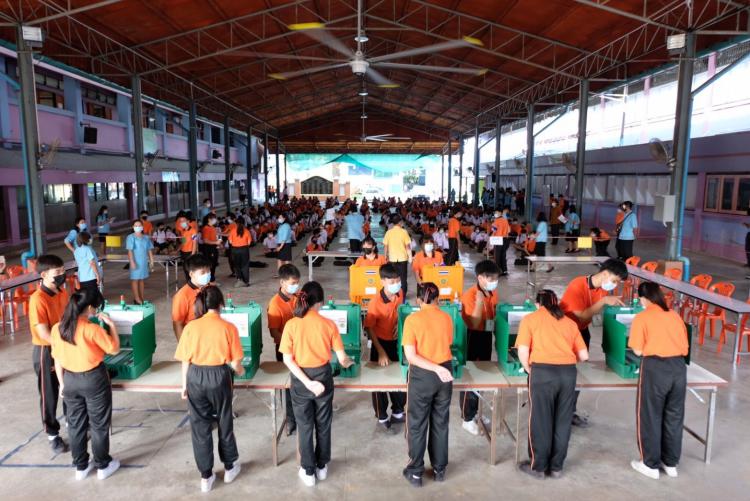 กิจกรรมเลือกตั้งคณะกรรมการนักเรียน ประจำปีการศึกษา 2564
