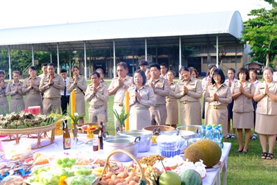 ทำบุญครบรอบ 62 ปี  วันสถาปนาโรงเรียนปากท่อพิทยาคมและพิธีเปิดห้องประชุม