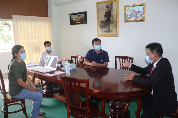 ลงพื้นที่ตรวจเยี่ยมโรงเรียนในการเตรียมความพร้อมการเปิดภาคเรียนที่ 1 ปีการศึกษา 2564 ณ โรงเรียนเตรียมอุดมศึกษาพัฒนาการ ราชบุรี