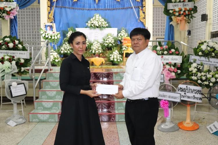 สพม.8 ร่วมเป็นเจ้าภาพ และฟังสวดพระอภิธรรมศพ บิดาของ นางนุชนาถ สอนสง ผู้อำนวยการโรงเรียนหนองตากยาตั้งวิริยะราษฎร์บํารุง