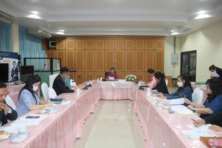 ประชุมคณะทำงานประเมินสัมฤทธิผลการปฏิบัติงานในหน้าที่เพื่อพัฒนาการศึกษา ตำแหน่งผู้อำนวยการสำนักงานเขตพื้นที่การศึกษา ในระยะเวลา 1 ปี (ครั้งที่ 1 รอบ 12 เดือน) ครั้งที่ 1/2566