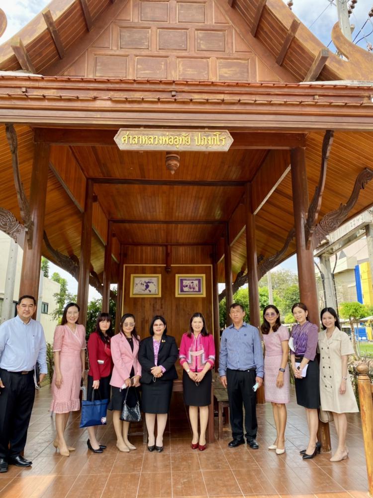 ตรวจเยี่ยมสนามแข่งขันศิลปหัตถกรรม ระดับชาติ ครั้งที่ 70 ประจำปี 2565 ณ โรงเรียนโพธาวัฒนาเสนี   