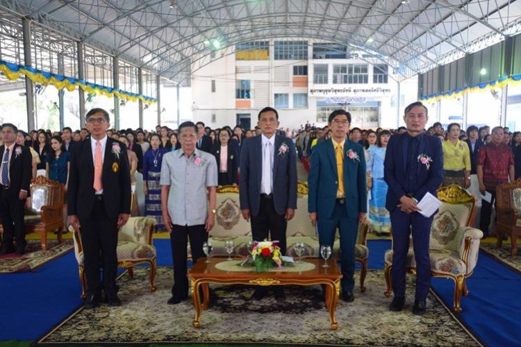 กิจกรรมวันครู ครั้งที่ 64 ประจำปี 2563 ณ โรงเรียนวิสุทธรังษี จังหวัดกาญจนบุรี