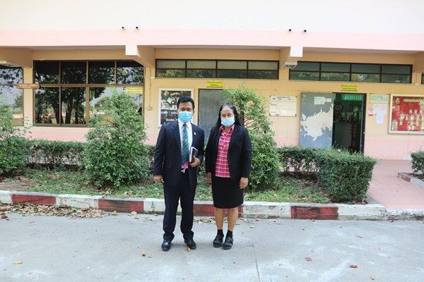 ผอ.สพม.8 ตรวจเยี่ยมโรงเรียนพนมทวนพิทยาคม
