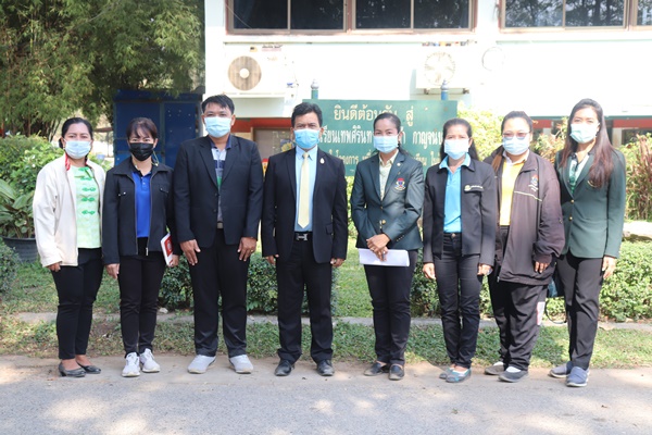 ผอ.สพม.8 ตรวจเยี่ยมโรงเรียนเทพศิรินทร์ลาดหญ้า
