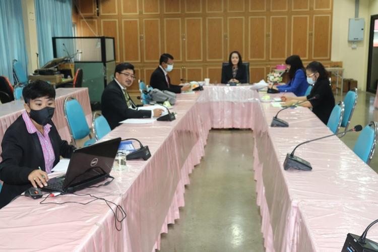 ประชุมคณะกรรมการพิจารณาบำเหน็จความชอบกรณีพิเศษ ให้แก่เจ้าหน้าที่ผู้ปฏิบัติงานด้านยาเสพติดของกระทรวงศึกษาธิการ ในระดับสำนักงานเขตพื้นที่การศึกษามัธยมศึกษา เขต 8 จังหวัดราชบุรี ครั้งที่ 1/2564