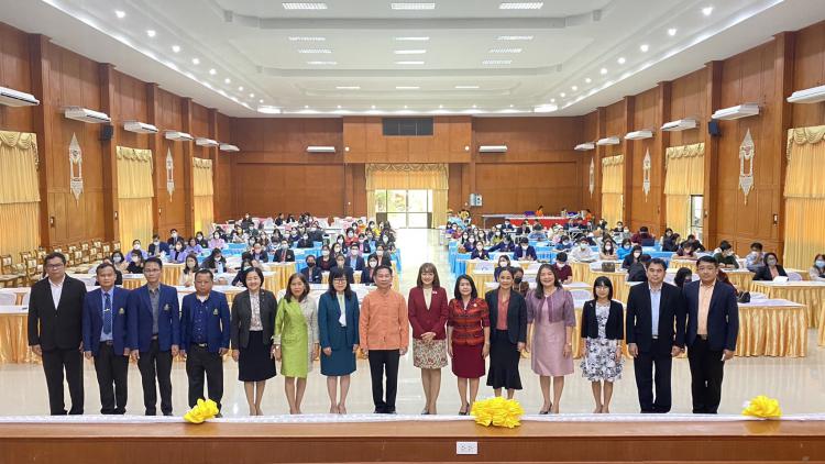 การประชุมเชิงปฏิบัติการ การขับเคลื่อนการเสริมสร้างและพัฒนาองค์ความรู้เกี่ยวกับหลักเกณฑ์ และวิธีการประเมินวิทยฐานะเกณฑ์ใหม่ (PA) วันที่ 16-17 มีนาคม 2566 โรงเรียนบางแพปฐมพิทยา