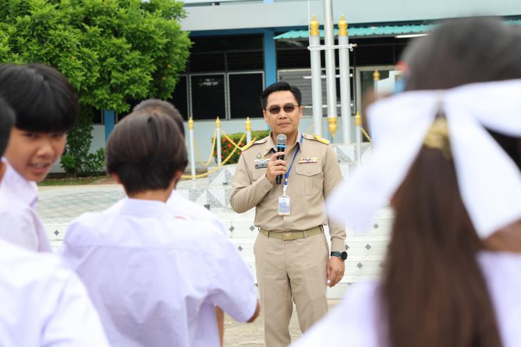 สพม.ราชบุรี ตรวจเยี่ยมโรงเรียนเนกขัมวิทยา ตามมาตรการเตรียมความพร้อมการเปิดภาคเรียนที่ 1/2568