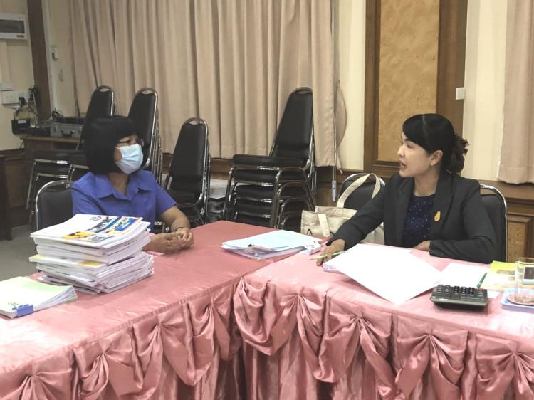 รับการตรวจสอบภายใน​สถานศึกษา ประจำปีงบประมาณ​ พ.ศ.2564  จากสพม.8