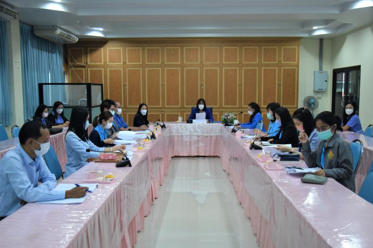 ประชุมแนวทางการจัดทำรายงานการติดตามประเมินผลควบคุมภายใน ประจำปีงบประมาณ ประจำปี พ.ศ. 2565 และการจัดทำแผนบริหารความเสี่ยง ประจำปีงบประมาณ พ.ศ.2566 สำนักงานเขตพื้นที่การศึกษามัธยมศึกษาราชบุรี ครั้งที่ 1/2565