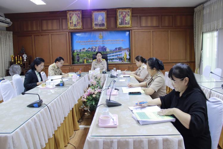 การประชุมคณะอนุกรรมการบริหารเงินทุนหมุนเวียน เพื่อแก้ไขปัญหาหนี้สินข้าราชการครู ประจำปีงบประมาณ พ.ศ. 2567 ครั้งที่ 1/2568 