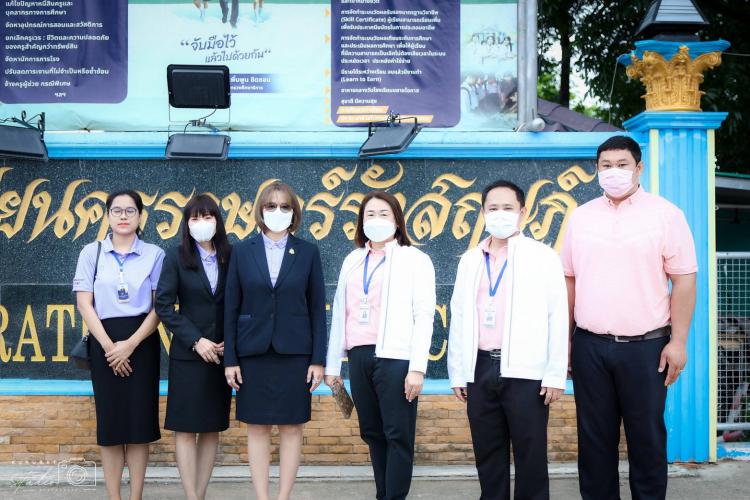 การรับการตรวจเยี่ยมการเปิดภาคเรียนที่ 1 ปีการศึกษา 2568 จากสำนักงานเขตพื้นที่การศึกษามัธยมศึกษาราชบุรี