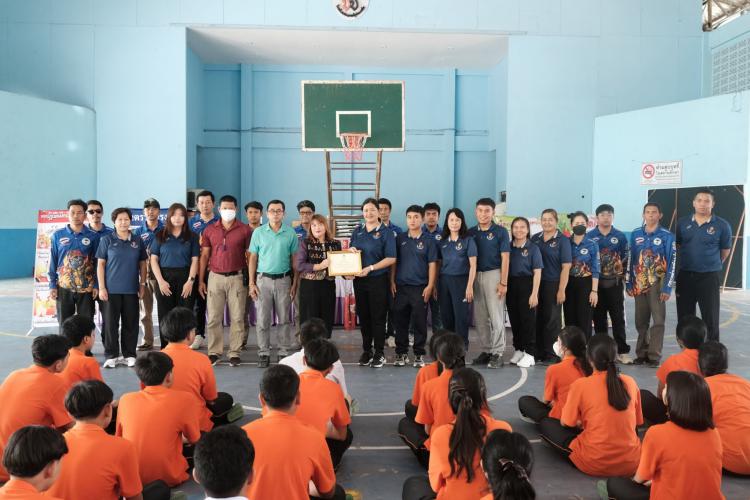โครงการฝึกอบรมเชิงปฏิบัติการ เกี่ยวกับการป้องกันและระงับอัคคีภัย หลักสูตรการดับเพลิงขั้นต้น การฝึกซ้อมดับเพลิงและฝึกซ้อมอพยพหนีไฟ 
