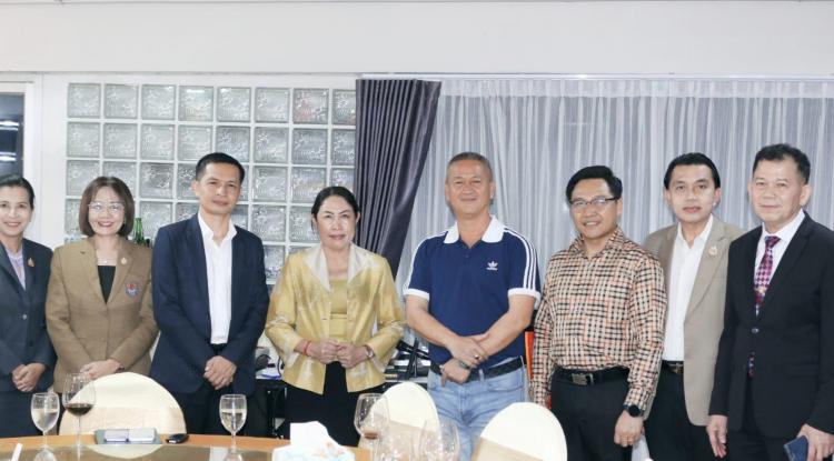 เข้าพบและร่วมหารือกับ พลโทสิรภพ ศุภวานิช เจ้ากรมการทหารช่าง เพื่อขับเคลื่อนการศึกษาร่วมกันในจังหวัดราชบุรี ครั้งที่ 1