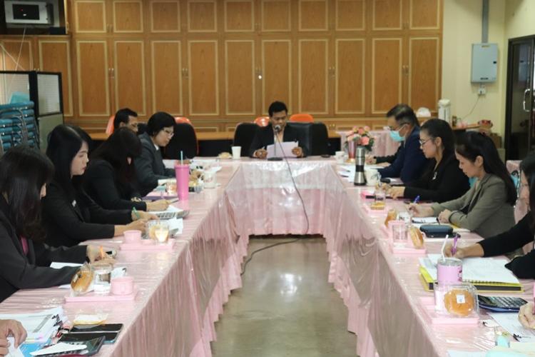 ประชุมคณะกรรมการพิจารณางบประมาณปี 2565 งบลงทุน ค่าครุภัณฑ์ ที่ดินและสิ่งก่อสร้าง (สำนักงาน) ครั้งที่ 1/2563