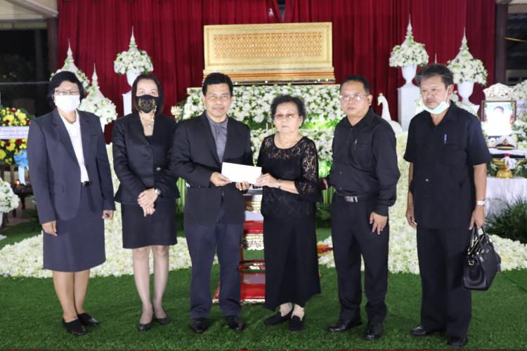 สพม.8 ร่วมเป็นเจ้าภาพ และฟังสวดพระอภิธรรมศพ บิดาของ นายศิริชัย  ทองหน้าศาล ผู้อำนวยการโรงเรียนปากท่อพิทยาคม