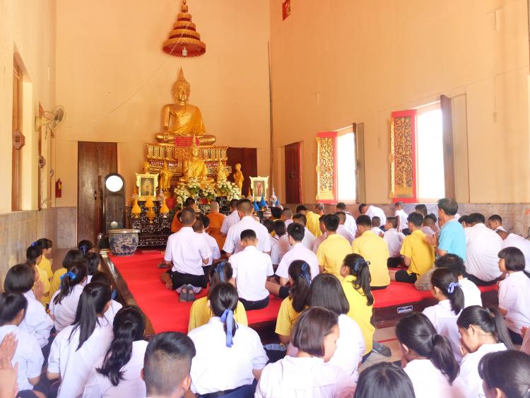 7 กุมภาพันธ์ 2563 คณะครูโรงเรียนเนกขัมวิทยานำนักเรียนชั้นมัธยมศึกษาปีที่ 1-6 ไปเวียนเทียนเนื่องในวันมาฆบูชา ณ วัดเนกขัมวราราม