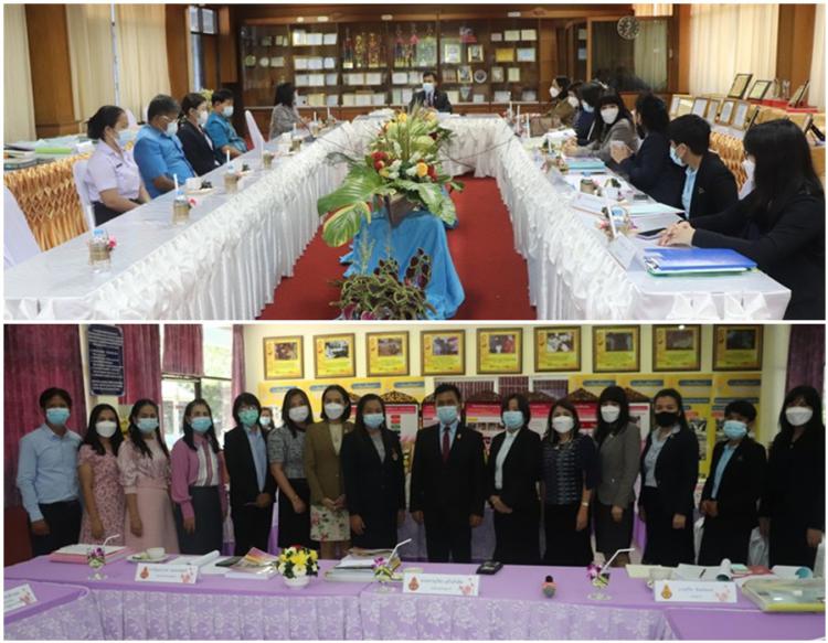 คณะกรรมการคัดเลือกครูเพื่อรับรางวัล ครูต้นแบบการจัดการเรียนรู้บูรณาการทักษะชีวิต ประจำปี 2564