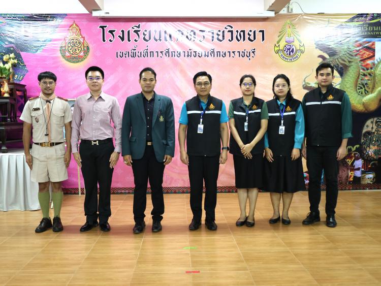สพม.ราชบุรี ลงพื้นที่ตรวจเยี่ยม นิเทศ กำกับติดตามมาตรการเตรียมความพร้อมการเปิดภาคเรียนที่ 1 / 2568 ณ โรงเรียนแคทรายวิทยา