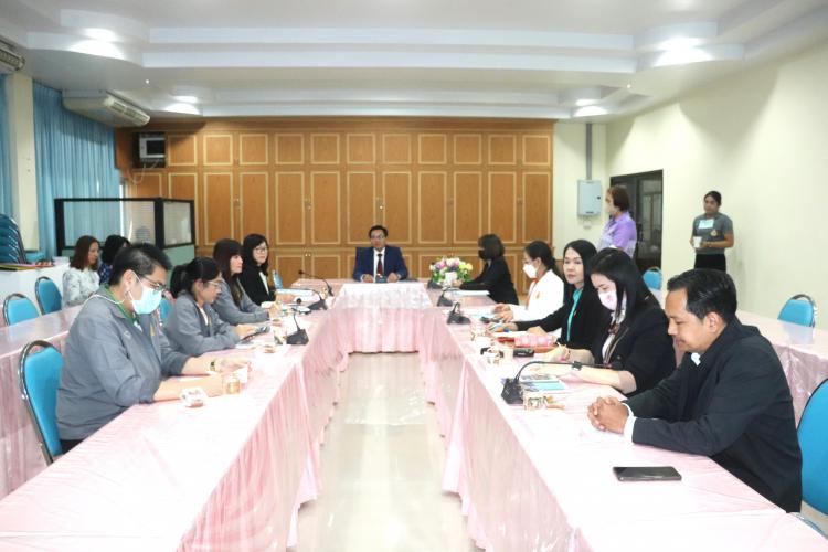 ประชุมคณะกรรมการกลั่นกรองผลการประเมินผลการปฏิบัติราชการของข้าราชการครูและบุคลากรทางการศึกษา ตำแหน่งบุคลากรทางการศึกษาอื่น ตามมาตรา 38 ค. (2) ครั้งที่ 2 (1ตุลาคม 2566) ครั้งที่ 1/2566
