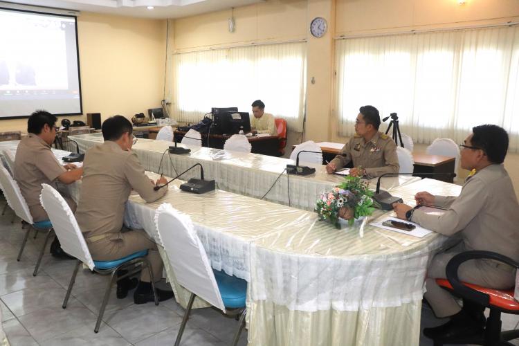 การประชุมชี้แจงแนวทางการจัดตั้งงบประมาณรายจ่ายประจำปีงบประมาณ พ.ศ. 2568 งบลงทุน ค่าครุภัณฑ์ ที่ดิน และสิ่งก่อสร้าง