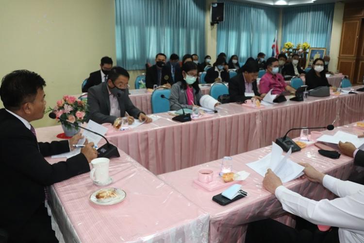 การประชุมการประเมินสัมฤทธิผลการปฏิบัติงานในหน้าที่ตำแหน่งรองผู้อำนวยการสถานรศึกษา สังกัดสำนักงานคณะกรรมการสถานศึกษาขั้นพื้นฐาน ในระยะเวลา 1 ปี