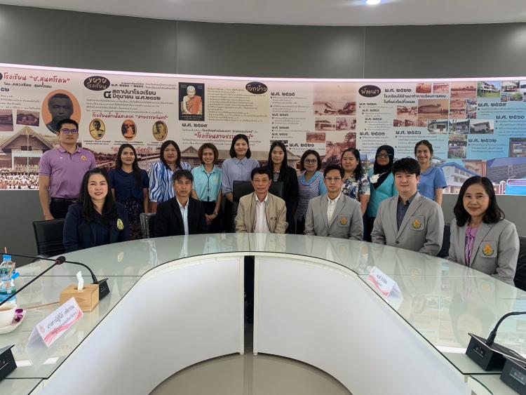 ติดตาม ตรวจสอบ ประเมินผล และนิเทศการศึกษา กิจกรรมเตรียมความพร้อม ภาคเรียนที่ 2 ปีการศึกษา 2567 (การนิเทศหนุนเสริม บูรณาการและแลกเปลี่ยนเรียนรู้ ก.ต.ป.น.) โรงเรียนสายธรรมจันทร์ 