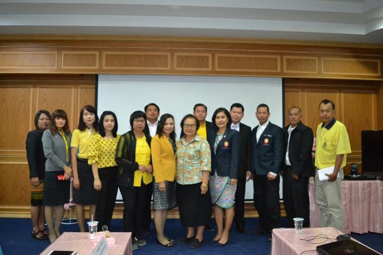 ต้อนรับคณะอาจารย์ นักศึกษา ปริญญาเอก-โท ม.กรุงเทพธนบุรี และนักศึกษา ม.ราชภัฎกาญจนบุรี ที่มาปัจฉิมนิเทศ