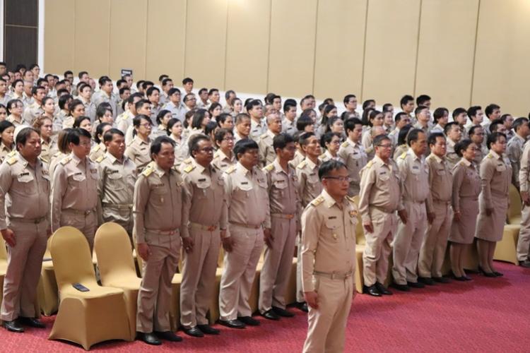 การอบรม เรื่อง สถาบันพระมหากษัตริย์กับประเทศไทย โดยวิทยากรจากหลักสูตรจิตอาสา 904 จังหวัดกาญจนบุรี