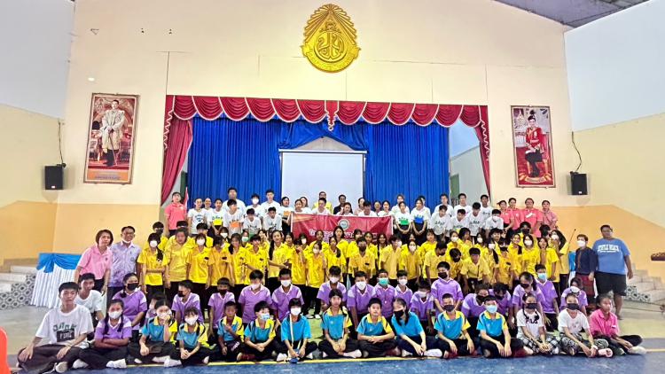 ร่วมกิจกรรมตามโครงการพัฒนาศักยภาพเด็กและเยาวชนอำเภอปากท่อกับองค์การบริหารส่วนตำบลปากท่อ