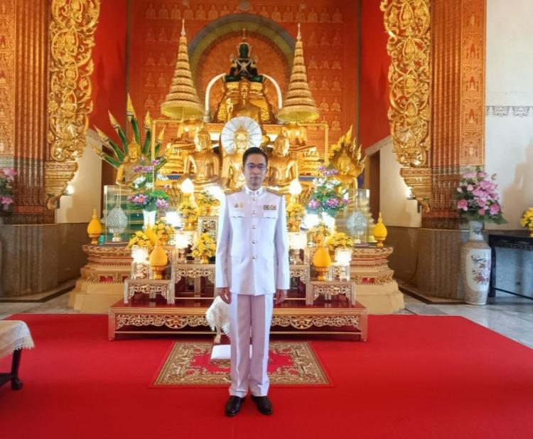 พิธีเชิญผ้าพระกฐินพระราชทาน ณ วัดอมรินทราราม อำเภอเมืองราชบุรี จังหวัดราชบุรี 