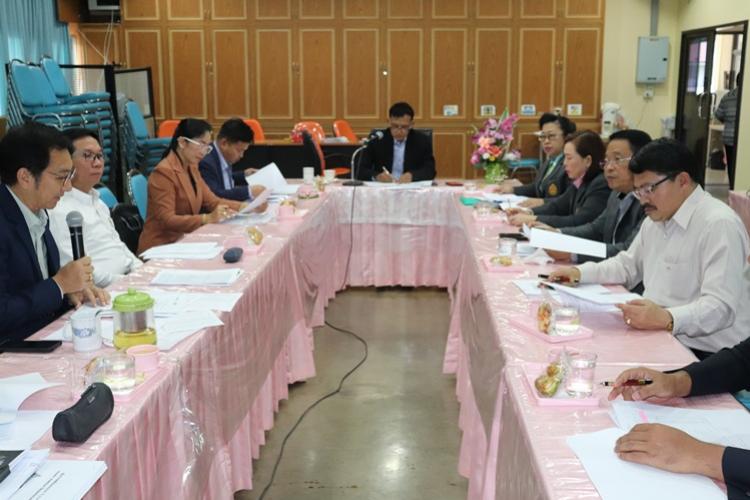 ประชุมคณะกรรมการพิจารณาการจัดตั้งงบประมาณ ปี  2564 งบลงทุน ค่าครุภัณฑ์ ที่ดินและสิ่งก่อสร้าง ครั้งที่ 1/2562