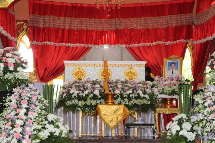 พิธีพระราชทานเพลิงศพ นางสาวสายใจ  บริสุทธิ์  อดีตศึกษานิเทศก์ กลุ่มนิเทศ ติดตาม และประเมินผล การจัดการศึกษา สังกัดสำนักงานเขตพื้นที่การศึกษามัธยมศึกษาเขต 8