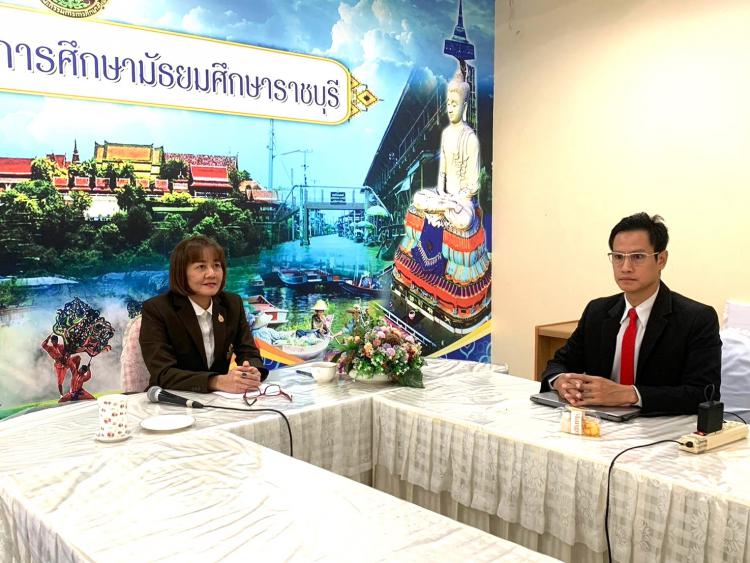 ประชุมชี้เเจงบันทึกข้อมูลบนระบบฐานข้อมูลเเละบริหารจัดการสถานศึกษา (School Management System)