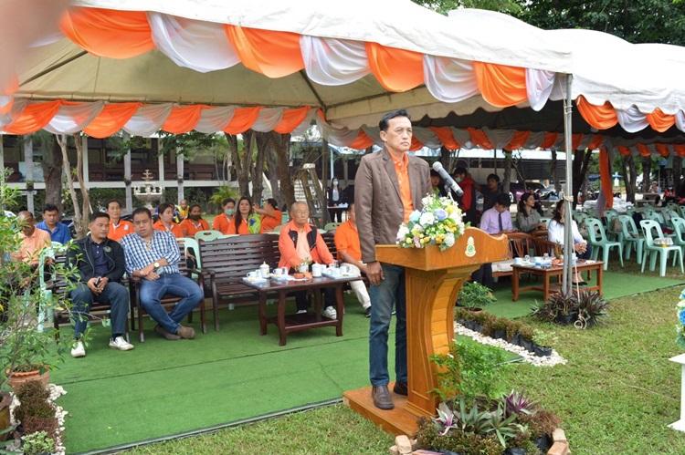 พิธีเปิดการแข่งขันกีฬาภายใน โรงเรียนพระแท่นดงรังวิทยาคาร