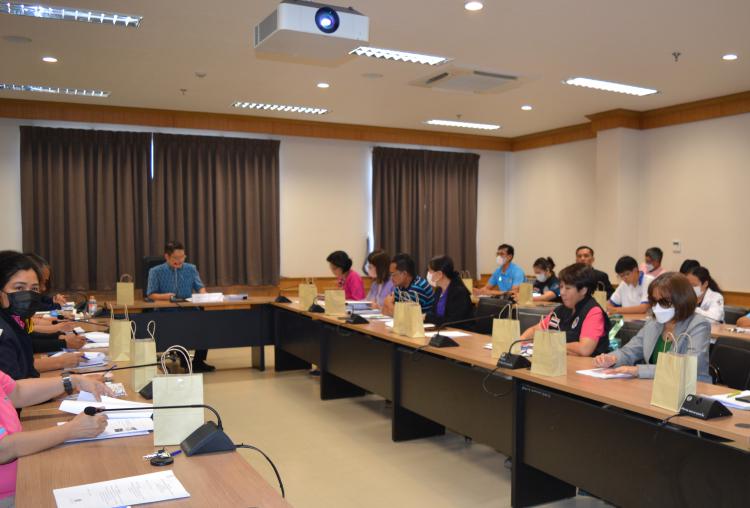 ประชุมคณะทำงานด้านการส่งเสริมและพัฒนาการออกกำลังกาย และกีฬาเพื่อมวลชนให้เป็นวิถีชีวิตในระดับจังหวัด จังหวัดราชบุรี 