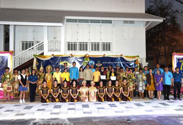 พิธีเปิดโครงการเผยแพร่ศิลปวัฒนธรรมด้านนาฎดุริยางคศิลป์ งาน “โขนสัญจร สืบสานวรรณกรรม หลวงยกกระบัตร เมืองราชบุรี”