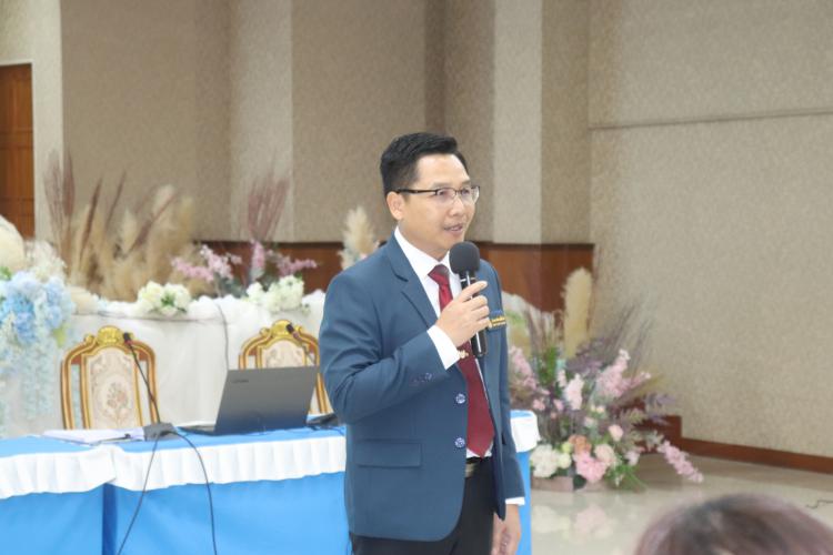 การประชุมชี้แจงการจัดสอบ O-Net ชั้น ม.6 ด้วยระบบดิจิทัล ระดับศูนย์สอบและระดับสนามสอบ ปีการศึกษา 2566