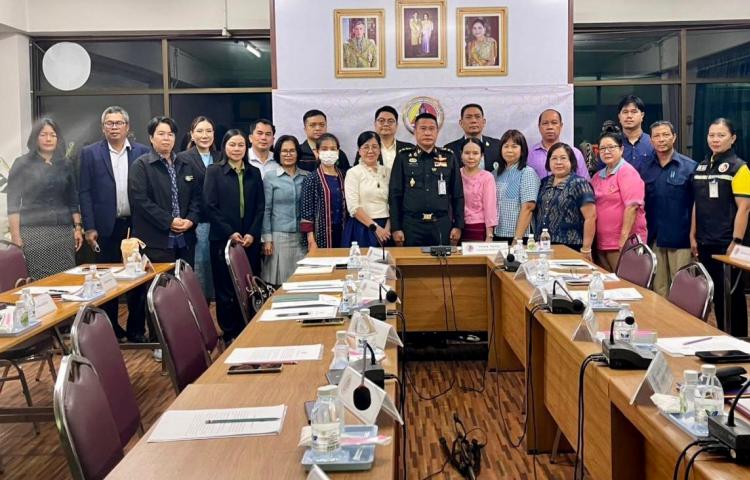 ประชุมเชิงปฏิบัติการด้านการบริหารจัดการความมั่นคงแบบองค์รวม