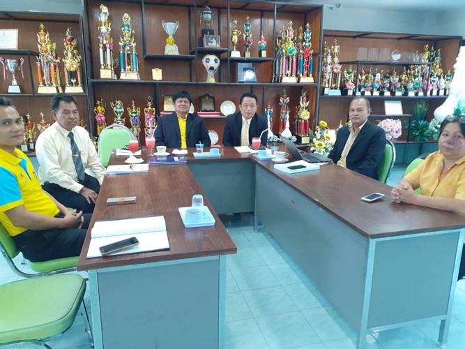 ผอ.สพม.8 ประเมินผู้บริหารโรงเรียนด่านทับตะโกราษฎร์อุปถัมภ์