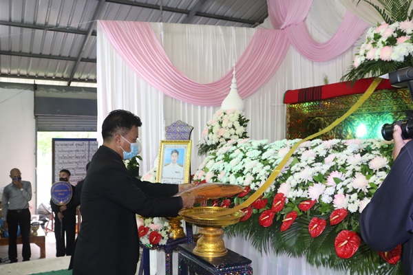 สพม.ราชบุรี ร่วมพิธีประชุมเพลิง นายพิษณุ จันทร์สวาท รองผู้อำนวยการโรงเรียนราชโบริกานุเคราะห์