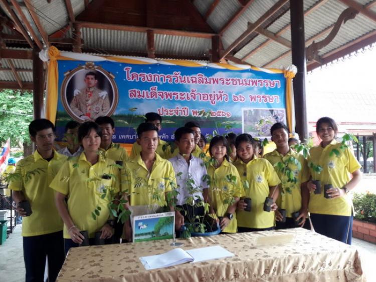 โครงการวันเฉลิมพระชนมพรรษาสมเด็จพระเจ้าอยู่หัว ๖๖ พรรษา ประจำปี พ.ศ. ๒๕๖๑