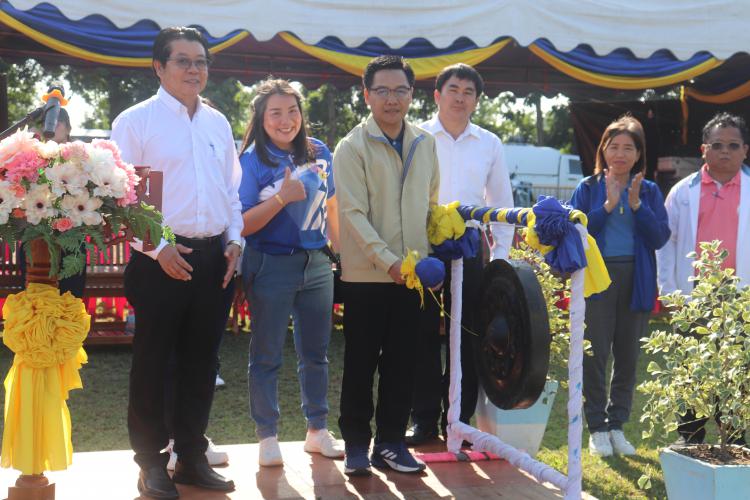 พิธีเปิดกีฬาภายใน โรงเรียนวัดสันติการามวิทยา ในพระบรมราชานุเคราะห์ ประจำปี 2566