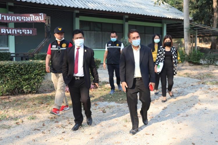 ผอ.สพม.8 ตรวจเยี่ยมโรงเรียนด่านมะขามเตี้ยวิทยาคม