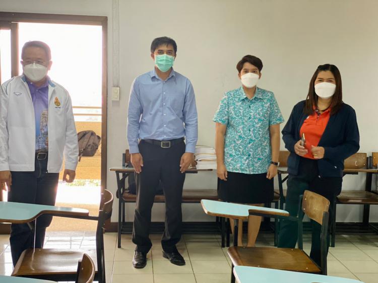 ตรวจเยี่ยมสนามสอบการสอบคัดเลือกตัวแทนประเทศไทยไปแข่งขันวิทยาศาสตร์โอลิมปิกระหว่างประเทศ ระดับมัธยมศึกษาตอนต้น ครั้งที่ 20 (20th IJSO) (รอบที่1) 