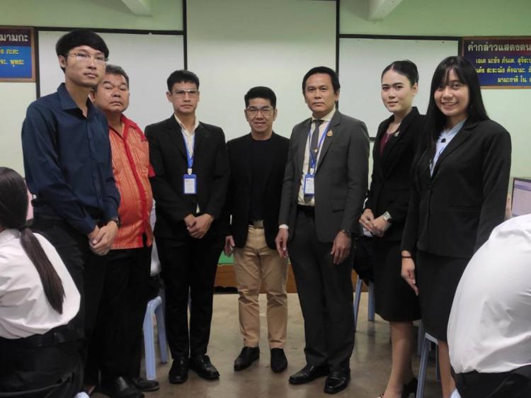ตรวจเยี่ยมสนามสอบการจัดสอบทางการศึกษาระดับชาติขั้นพื้นฐาน (O-NET) ระดับชั้นมัธยมศึกษาปีที่ 6 ด้วยระบบดิจิทัล (Digital Testing) ปีการศึกษา 2567 โรงเรียนมัธยมวัดดอนตูม