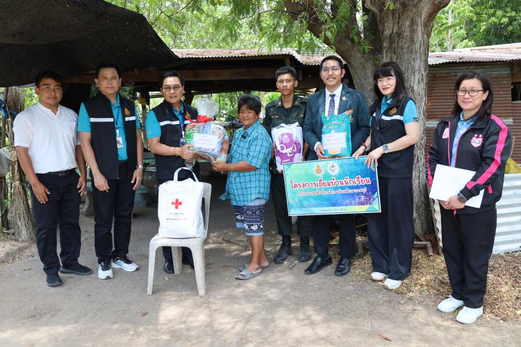 สพม.ราชบุรี ลงพื้นที่เยี่ยมบ้านนักเรียนโรงเรียนหนองปลาหมอพิทยาคม