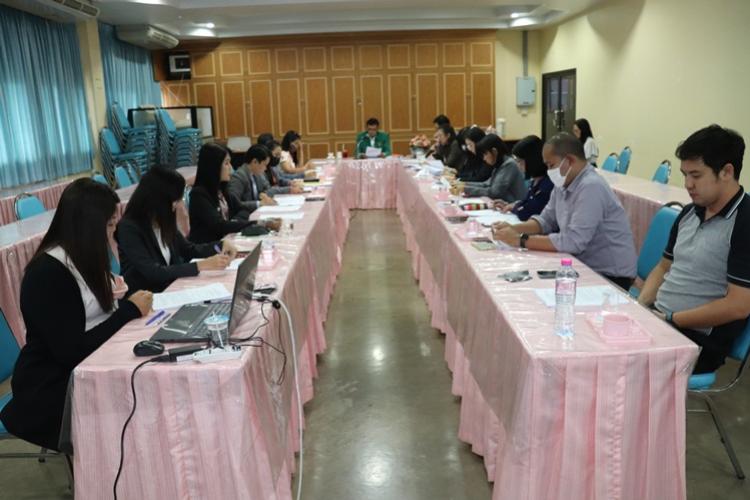 การประชุมแนวทางการจัดทำรายงานการติดตามประเมินในผลการควบคุมภายใน ประจำปีงบประมาณ พ.ศ.2563 สำนักงานเขตพื้นที่การศึกษามัธยมศึกษา เขต 8 ครั้งที่ 1/2563